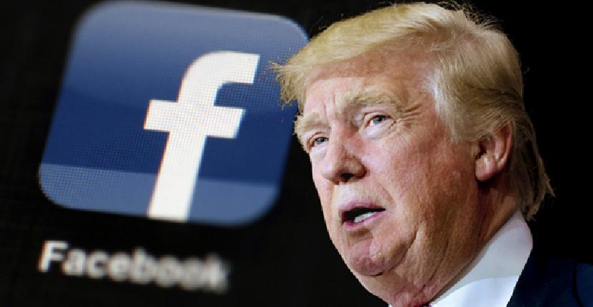 Facebook borra cuentas falsas que apoyaban a Donald Trump